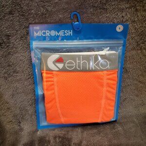 Ethika Men's Small Underwear Boxer Briefs Tactical Neon Micro Mesh